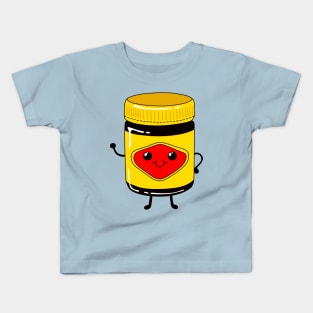 Cute Vegemite jar - Australia - Cute Vegetarian Spread Kids T-Shirt